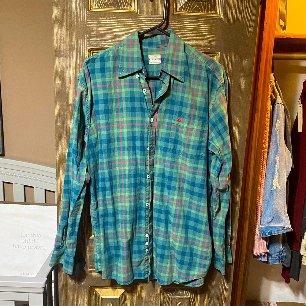 Mens southern marsh button down